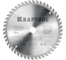KRAFTOOL Precision, 190 х 20 мм, 48Т, пильный диск по дереву (36952-190-20) KRAFTOOL Precision, 190 х 20 мм, 48Т, пильный диск по дереву (36952-190-20)