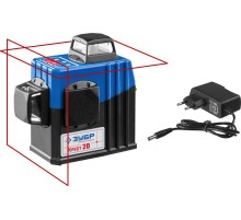 ЗУБР КРЕСТ 2D, 20 - 70 м, лазерный нивелир, Профессионал (34907)