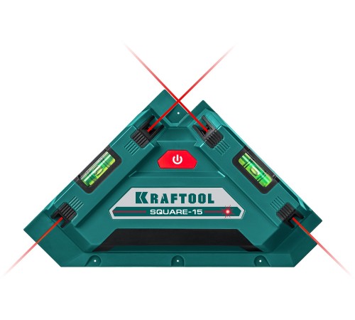 KRAFTOOL лазерный угольник для кафеля SQUARE-15 34705 KRAFTOOL лазерный угольник для кафеля SQUARE-15 34705