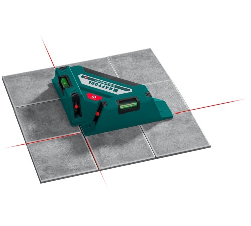 KRAFTOOL лазерный угольник для кафеля SQUARE-15 34705 KRAFTOOL лазерный угольник для кафеля SQUARE-15 34705