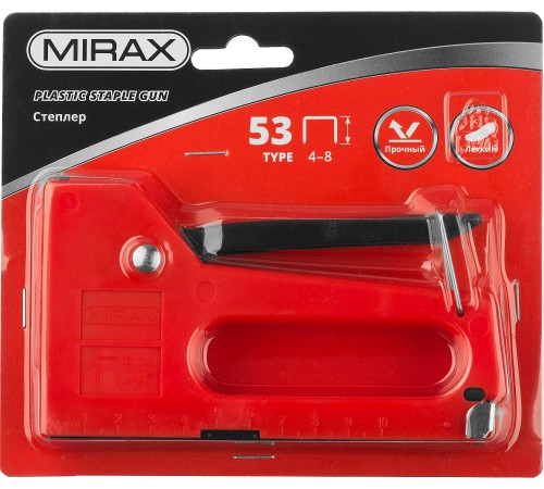 MIRAX скобы 53, степлер пластиковый 3142