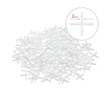 ЗУБР 2 мм, 200 шт, крестики для плитки (33811-2) ЗУБР 2 мм, 200 шт, крестики для плитки (33811-2)