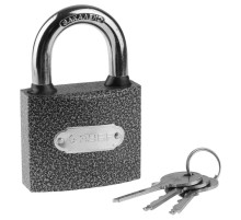 ЗУБР 63 мм, металлический корпус, навесной замок (3712-60)