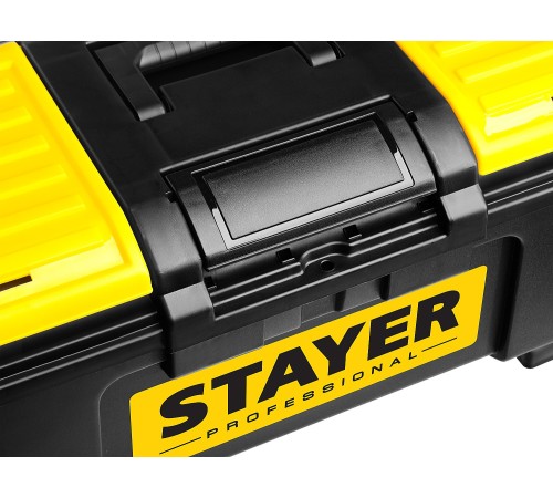 STAYER 480 х 270 х 240, пластиковый, ящик для инструмента TOOLBOX-19 38167-19 Professional STAYER 480 х 270 х 240, пластиковый, ящик для инструмента TOOLBOX-19 38167-19 Professional
