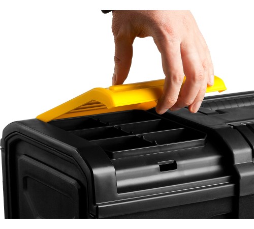 STAYER 480 х 270 х 240, пластиковый, ящик для инструмента TOOLBOX-19 38167-19 Professional STAYER 480 х 270 х 240, пластиковый, ящик для инструмента TOOLBOX-19 38167-19 Professional