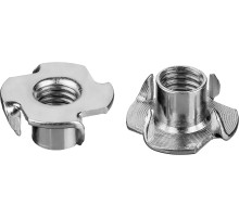 ЗУБР DIN 1624, M10 x 12 мм, цинк, 5 кг, врезная гайка (303780-10)