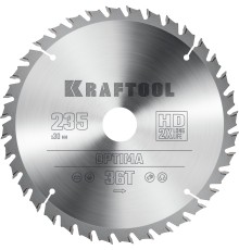 KRAFTOOL Optima, 235 х 30 мм, 36Т, пильный диск по дереву (36951-235-30) KRAFTOOL Optima, 235 х 30 мм, 36Т, пильный диск по дереву (36951-235-30)