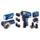 ЗУБР КОМБИ #5 набор: дрель-шуруповерт + мини УШМ + LED фонарь, BRUSHLESS, 12 В, 45 Н·м, 2 АКБ тип Т7 (4 и 2 А·ч), кейс, Профессионал (DB-125-42ABF)