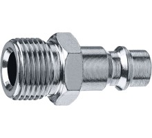 ЗУБР 3/8″M - рапид штуцер, переходник, Профессионал (64915-3/8) ЗУБР 3/8″M - рапид штуцер, переходник, Профессионал (64915-3/8)