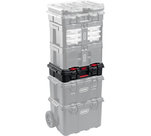 KETER STACKNROLL, 526 х 341 х 148 мм, (21″), пластиковый ящик-кейс (38405) KETER STACKNROLL, 526 х 341 х 148 мм, (21″), пластиковый ящик-кейс (38405)
