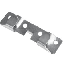 ЗУБР Кляймер-КГ, 10 x 20 x 75 мм, цинк, 60 шт, стартовый крепеж для керамогранита (30856)