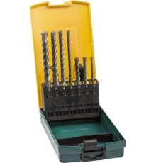 KRAFTOOL Zentro, 7 шт: 5/6/8 х 110, 6/8/10/12х160 мм, набор SDS-plus буров (29310-H7)