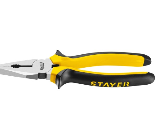 STAYER 200 мм, плоскогубцы комбинированные TOPGrip 2205-1-20_z02 STAYER 200 мм, плоскогубцы комбинированные TOPGrip 2205-1-20_z02