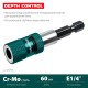 KRAFTOOL Depth Control, 60 мм, адаптер с регулировкой глубины вкручивания крепежа (26764)