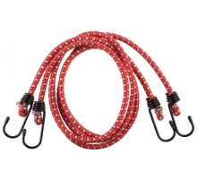 ЗУБР 120 см, d 8 мм, со стальными крюками, 2 шт, резиновый, крепежный шнур (40507-120)