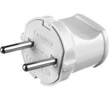 STAYER MAXElectro, белая, 6 А/220 В, 1300 Вт, прямая вилка (55150-W) STAYER MAXElectro, белая, 6 А/220 В, 1300 Вт, прямая вилка (55150-W)
