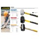STAYER 900 г, киянка резиновая белая с фиберглассовой ручкой 20533-900 Professional
