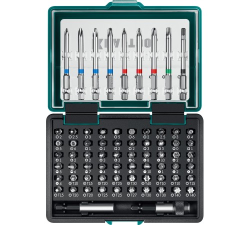 KRAFTOOL C-Drive 71, 71 шт, набор многофункциональных бит (26067-H71) KRAFTOOL C-Drive 71, 71 шт, набор многофункциональных бит (26067-H71)
