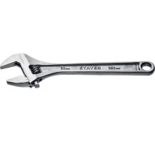 STAYER MAXFORCE, 250/30 мм, разводной ключ (2725-25) STAYER MAXFORCE, 250/30 мм, разводной ключ (2725-25)