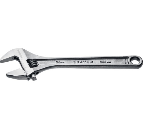 STAYER 250/30 мм, ключ разводной MAX-Force 2725-25_z01 STAYER 250/30 мм, ключ разводной MAX-Force 2725-25_z01
