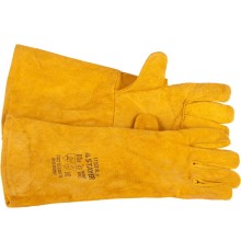 STAYER PROFI 400 мм, XL (10), с подкладкой, спилковые, для сварки и тяжелых механических работ, термостойкие краги, Professional (11333-XL)