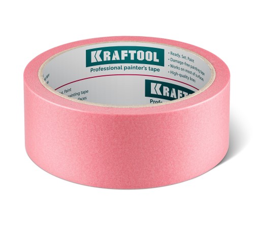 KRAFTOOL #200 Delicate 38 мм х 30 м, для деликатных и недавно окрашенных поверхностей, малярная лента (12102-38) KRAFTOOL #200 Delicate 38 мм х 30 м, для деликатных и недавно окрашенных поверхностей, малярная лента (12102-38)