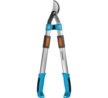 GRINDA F-900T, 650 - 900 мм, кованые лезвия, алюминиевые ручки, телескопический, плоскостной сучкорез, PROLine (424510)