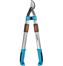 GRINDA F-900T, 650 - 900 мм, кованые лезвия, алюминиевые ручки, телескопический, плоскостной сучкорез, PROLine (424510)