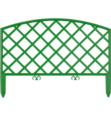 GRINDA Плетень, 24 х 320 см, зеленый, 7 секций, декоративный забор (422207-G) GRINDA Плетень, 24 х 320 см, зеленый, 7 секций, декоративный забор (422207-G)