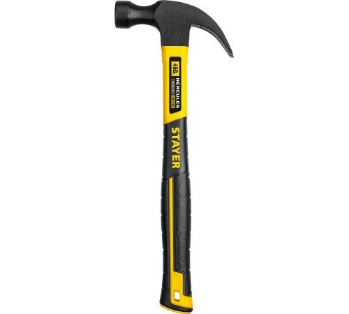 STAYER 450 г, молоток-гвоздодер с фиберглассовой рукояткой Hercules 2026-450_z02 Professional STAYER 450 г, молоток-гвоздодер с фиберглассовой рукояткой Hercules 2026-450_z02 Professional