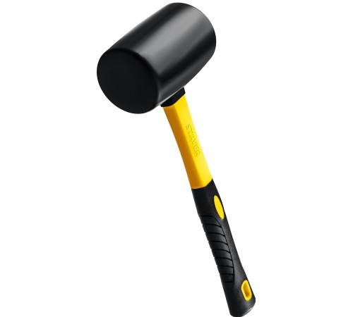 STAYER 450 г, киянка резиновая черная с фиберглассовой ручкой 2054-65 Professional STAYER 450 г, киянка резиновая черная с фиберглассовой ручкой 2054-65 Professional