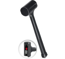 STAYER 40 мм, 900 г, цельнолитой безынерционный слесарный молоток, Professional (2042-900)