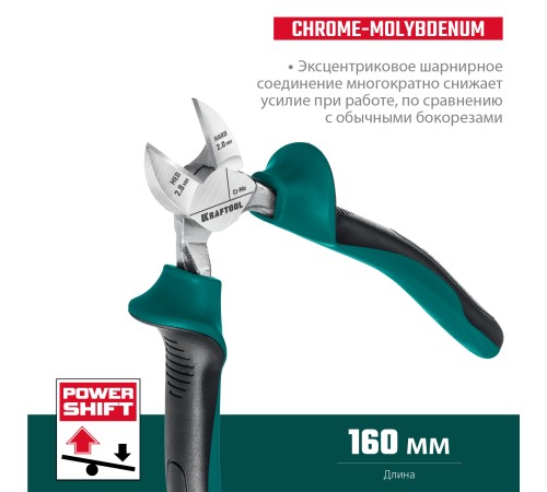 KRAFTOOL 160 мм, бокорезы EXTREM 22011-5-16_z01 KRAFTOOL 160 мм, бокорезы EXTREM 22011-5-16_z01