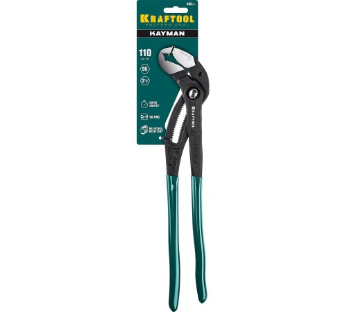 KRAFTOOL 400 мм, клещи переставные KAYMAN 22353-40 KRAFTOOL 400 мм, клещи переставные KAYMAN 22353-40