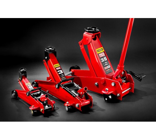 STAYER 2т, 125-320 мм, домкрат подкатной гидравлический RED FORCE 43152-2 STAYER 2т, 125-320 мм, домкрат подкатной гидравлический RED FORCE 43152-2