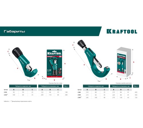 KRAFTOOL Universal-28, 3 - 28 мм, труборез для меди и алюминия (23382) KRAFTOOL Universal-28, 3 - 28 мм, труборез для меди и алюминия (23382)