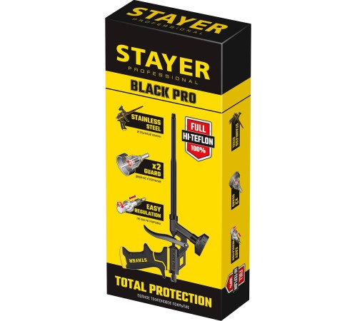 STAYER тефлоновое покрытие, пистолет для монтажной пены  STAYER тефлоновое покрытие, пистолет для монтажной пены