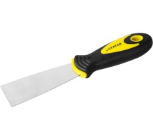STAYER MAXFlat, 40 мм, профилированное полотно, двухкомпонентная ручка, нержавеющий, шпатель (10041-04) STAYER MAXFlat, 40 мм, профилированное полотно, двухкомпонентная ручка, нержавеющий, шпатель (10041-04)
