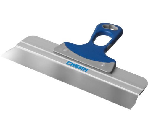 СИБИН 300 мм, нержавеющая полотно, двухкомпонентная рукоятка, шпатель фасадный 10085-30