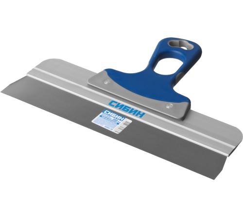 СИБИН 300 мм, нержавеющая полотно, двухкомпонентная рукоятка, шпатель фасадный 10085-30