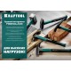 KRAFTOOL 3 кг, с фиберглассовой рукояткой, кувалда 2008-3