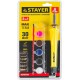 STAYER 7 насадок, прибор для выжигания 45220