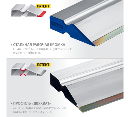 ЗУБР 1,5 м, правило 1072-1.5_z02 Профессионал