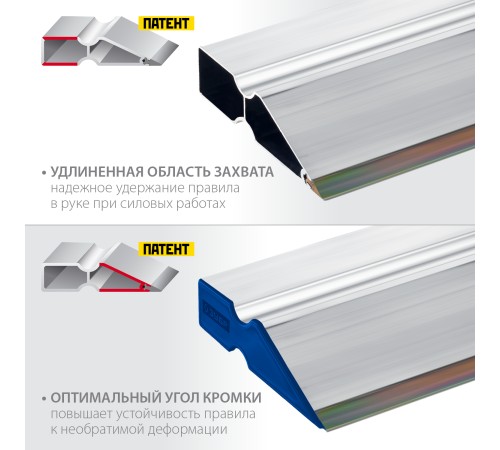 ЗУБР 1,5 м, правило 1072-1.5_z02 Профессионал