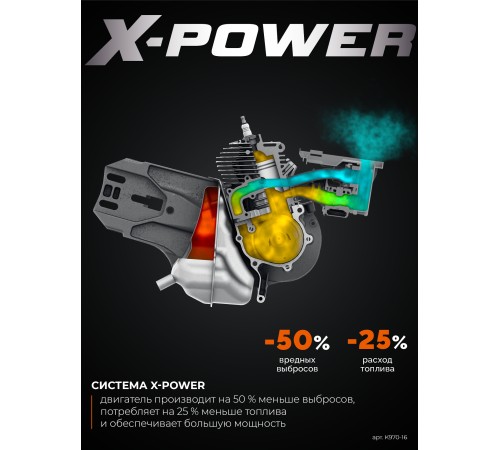 KRAFTOOL 4800 Вт, 400 мм, без диска, бензорез по бетону (бетонорез) (K970-16)