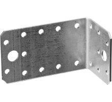 ЗУБР УКА-2.0, 55 x 50 x 90 x 2 мм, цинк, асимметричный крепежный уголок (310156-55)