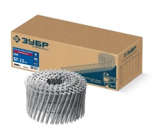 ЗУБР CSN 57 х 2.3 мм, барабанные гвозди для сайдинга оцинкованные, 9000 шт (305386-57)