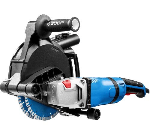 ЗУБР d 180 мм, 2100 Вт, 45 мм, штроборез (бороздодел), метал. ящик, Профессионал (ЗШ-П45-2100 ПВТК)