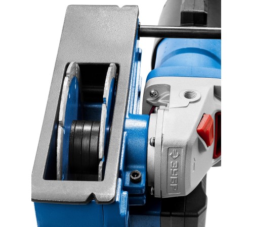 ЗУБР d 180 мм, 2100 Вт, 45 мм, штроборез (бороздодел), метал. ящик, Профессионал (ЗШ-П45-2100 ПВТК)