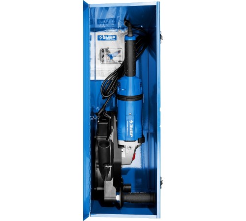 ЗУБР d 180 мм, 2100 Вт, 45 мм, штроборез (бороздодел), метал. ящик, Профессионал (ЗШ-П45-2100 ПВТК)